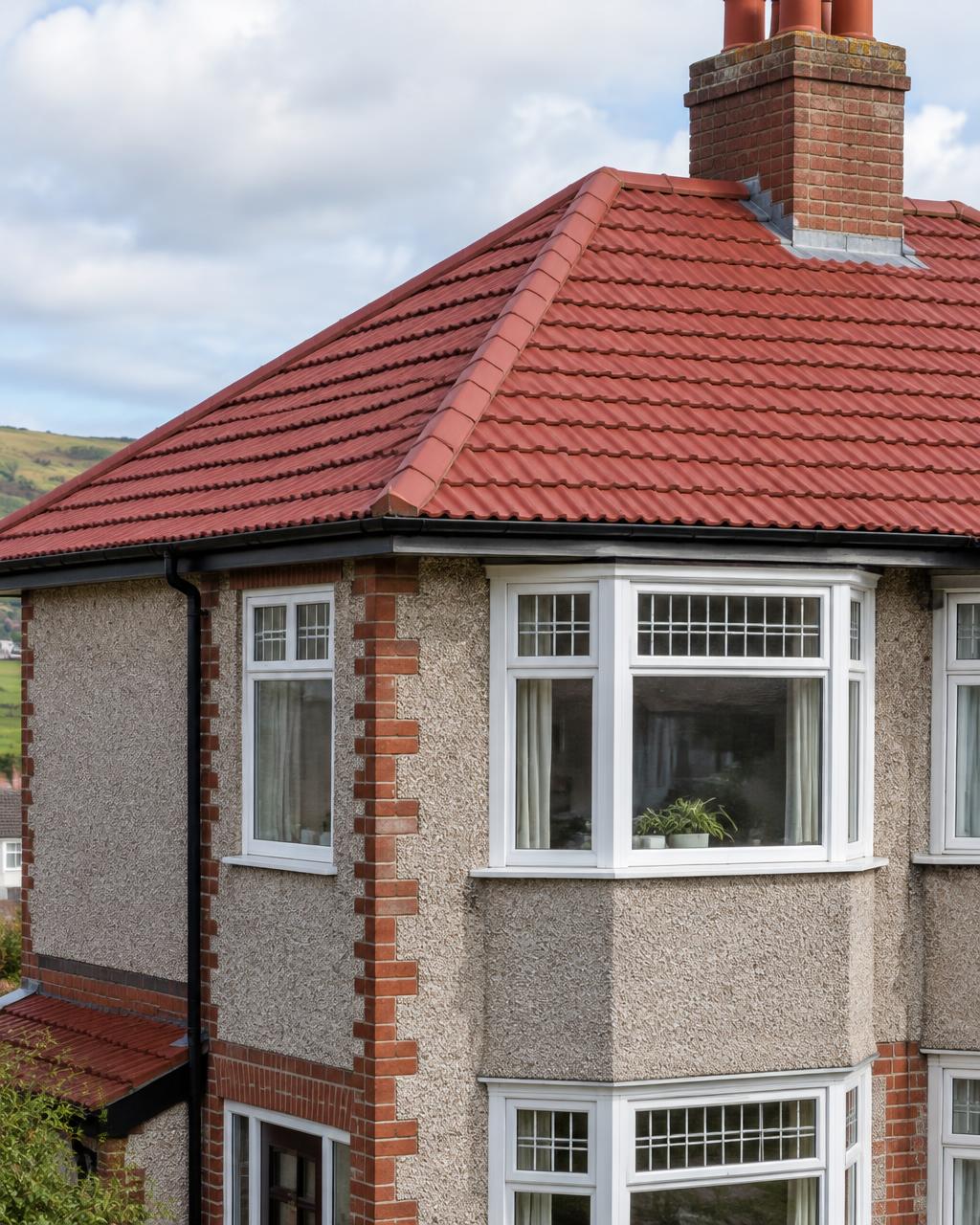 Tiled roof installation in Newton Abbot, Devon